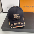 Burberry Vintage Check Embroidered Baseball Cap