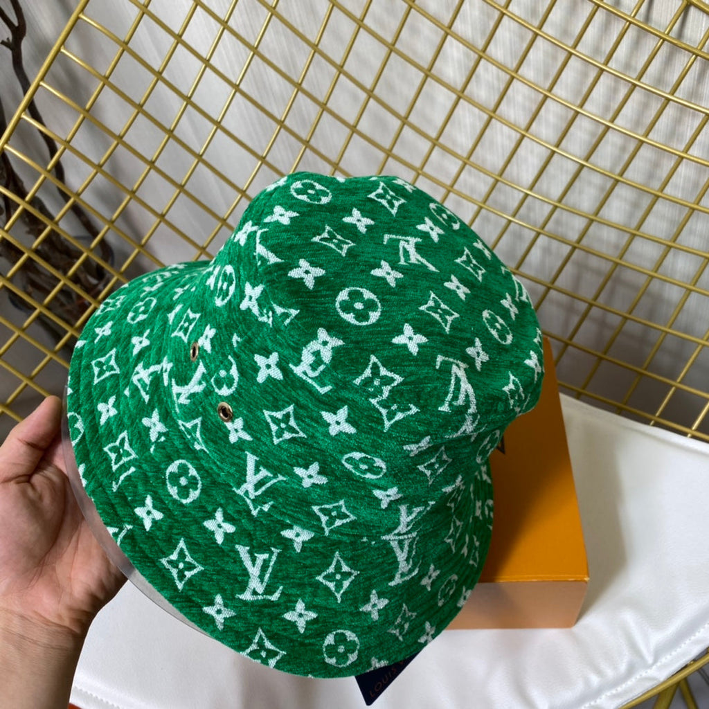 Luxury Louis Vuitton Monogram Bucket Hat for Men & Women