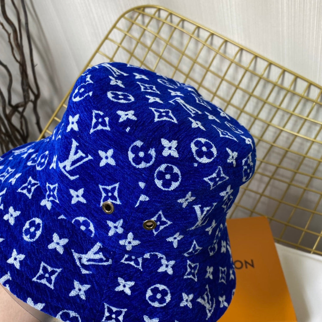 Luxury Louis Vuitton Monogram Bucket Hat for Men & Women