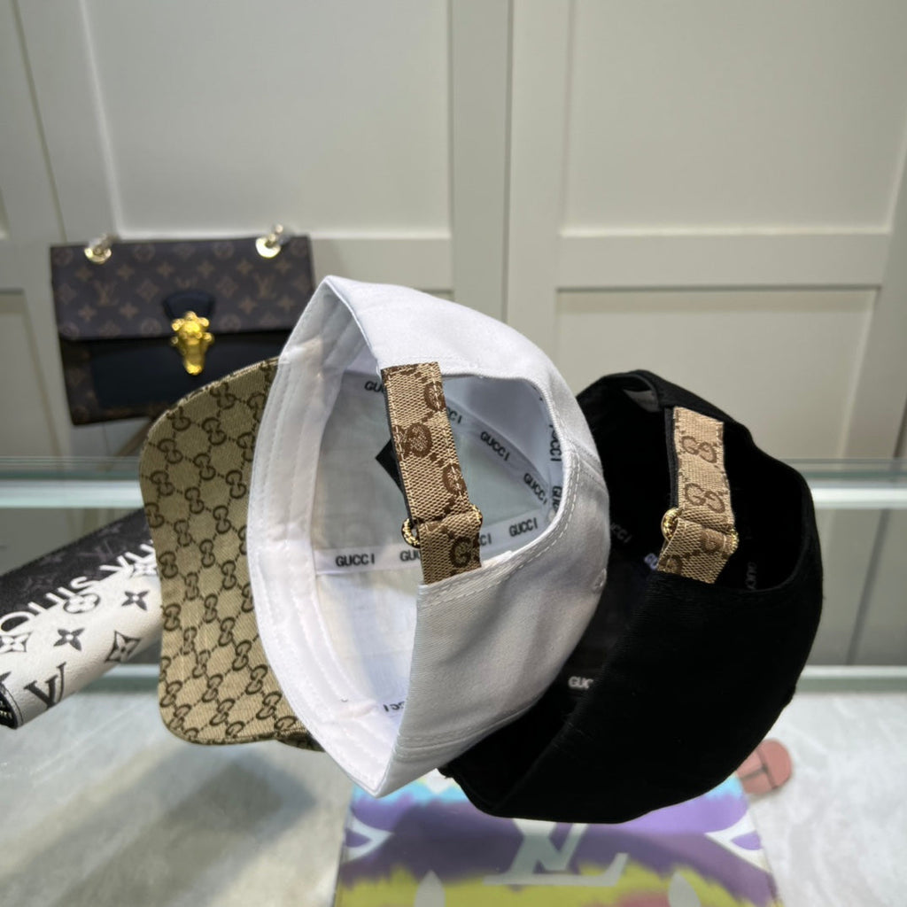 Gucci GG Monogram Baseball Cap | Luxury Designer Cotton Hat