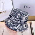 Christian Dior Toile de Jouy Bucket Hat | Luxury Designer Hat