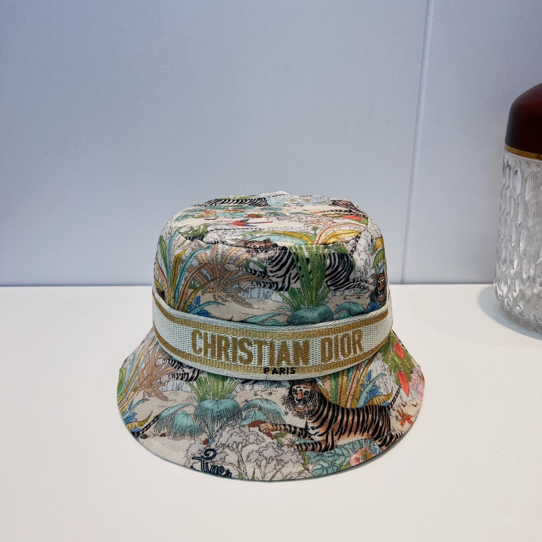Christian Dior Jungle Tiger Bucket Hat