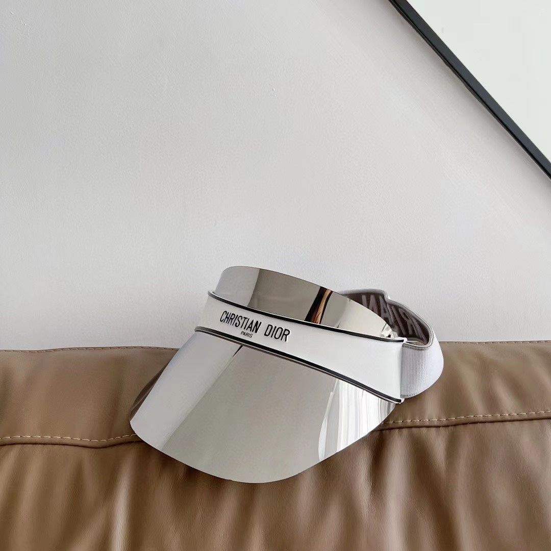 Christian Dior Resin Mirror Sun Visor Hat