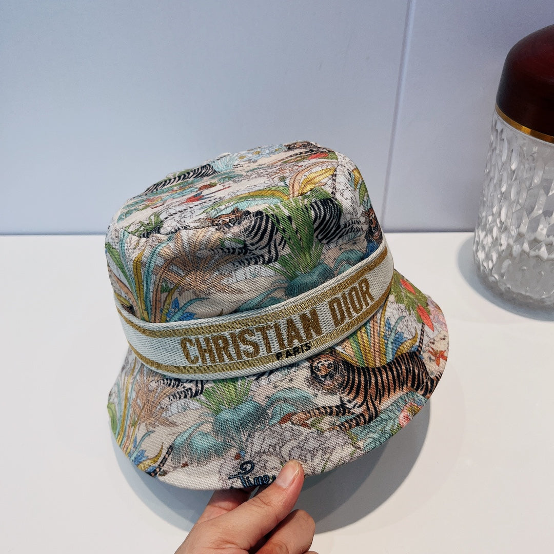 Christian Dior Jungle Tiger Bucket Hat