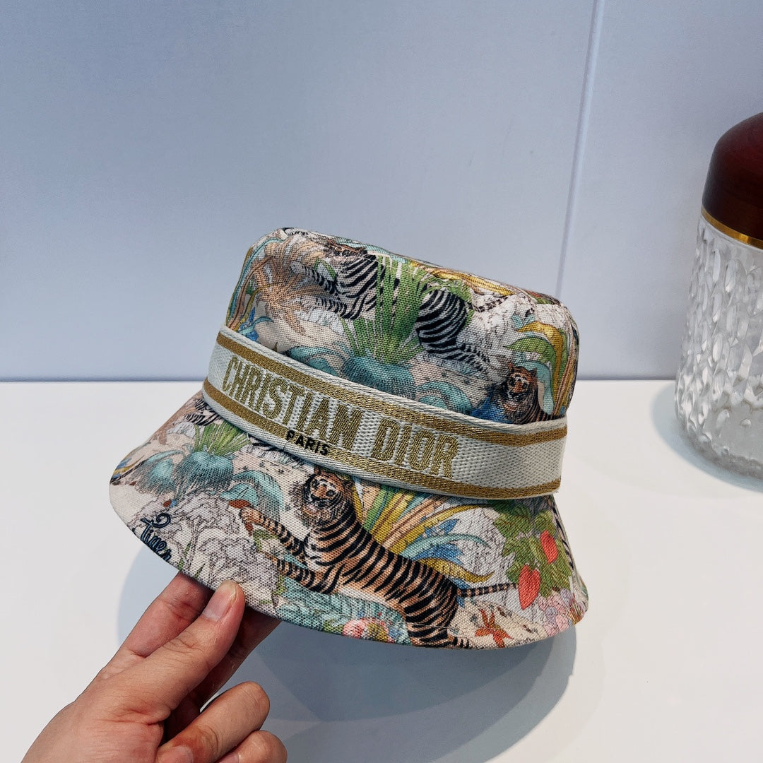 Christian Dior Jungle Tiger Bucket Hat