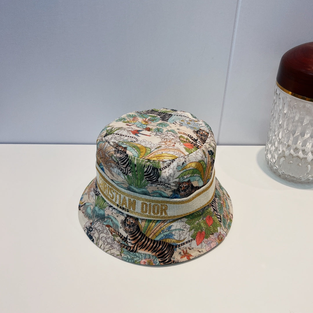 Christian Dior Jungle Tiger Bucket Hat