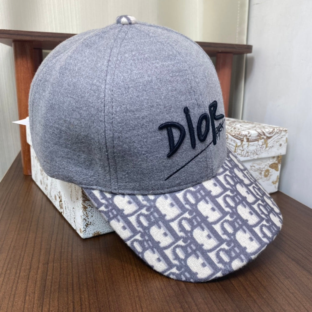 Dior Oblique Wool Baseball Cap | Luxury Designer Hat