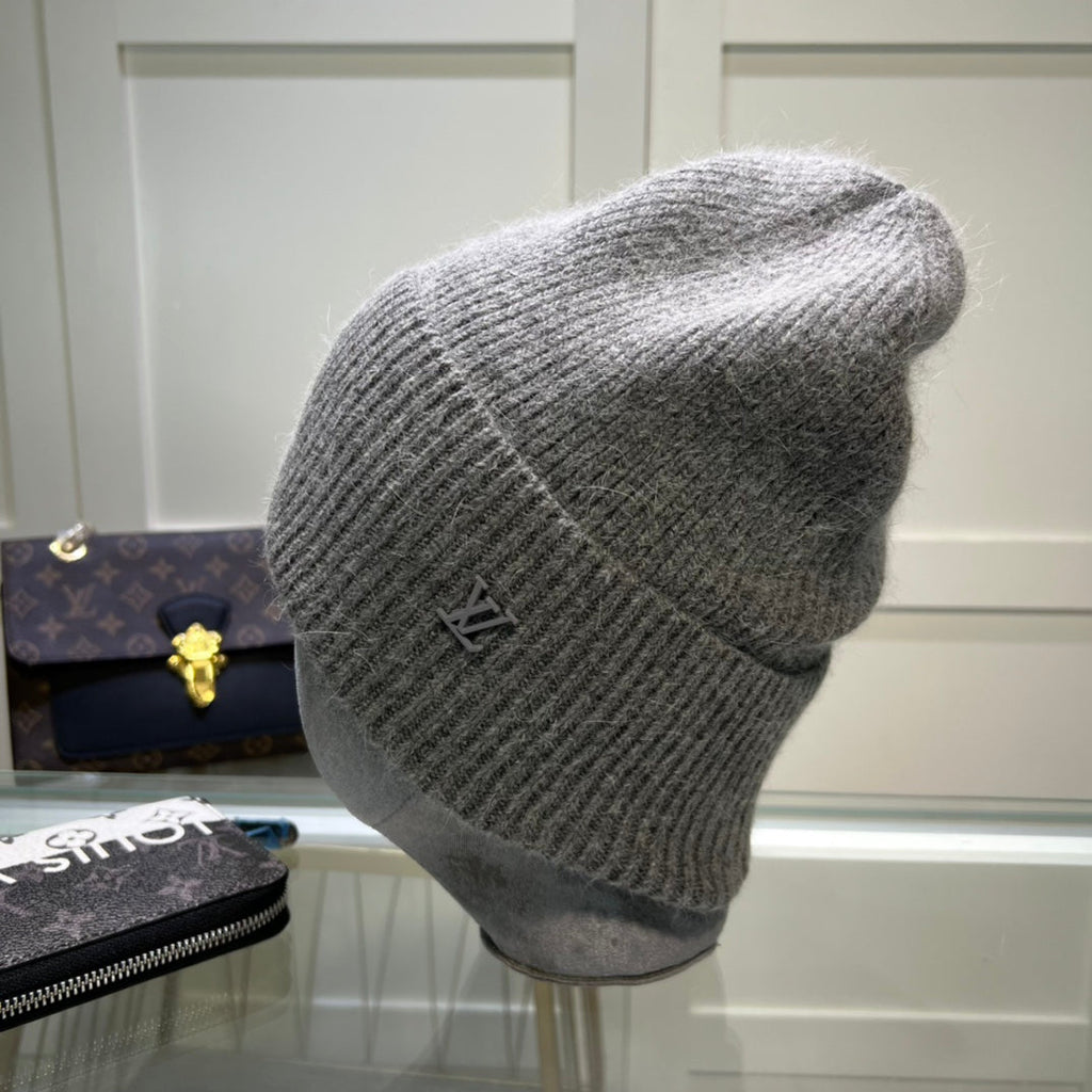 Louis Vuitton Embroidered Wool Beanie | Luxury Designer Winter Hat