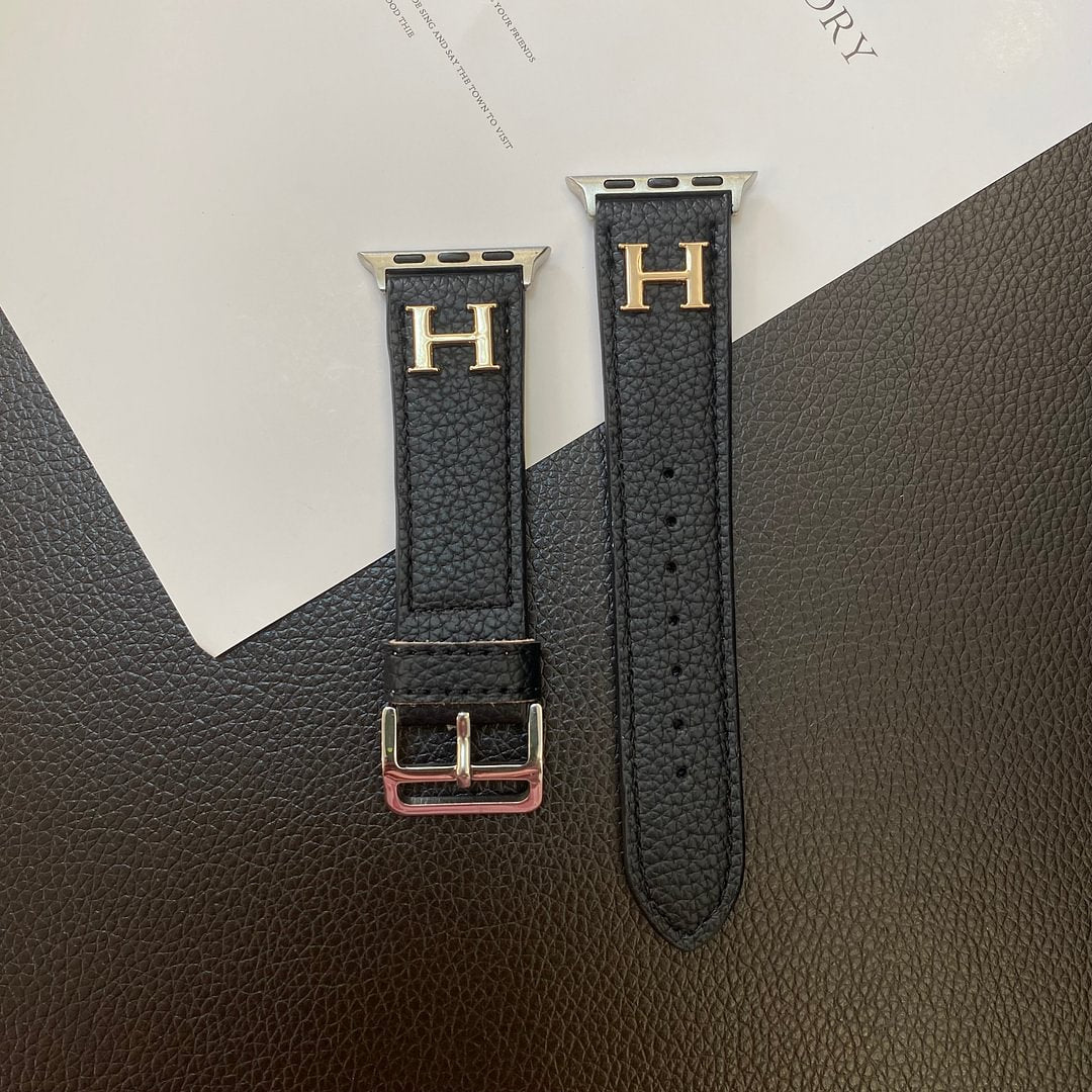 Luxury Hermès Apple Watch Band – Hermes Leather Strap for Apple Watch Ultra