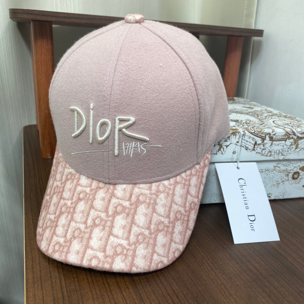 Dior Oblique Wool Baseball Cap | Luxury Designer Hat