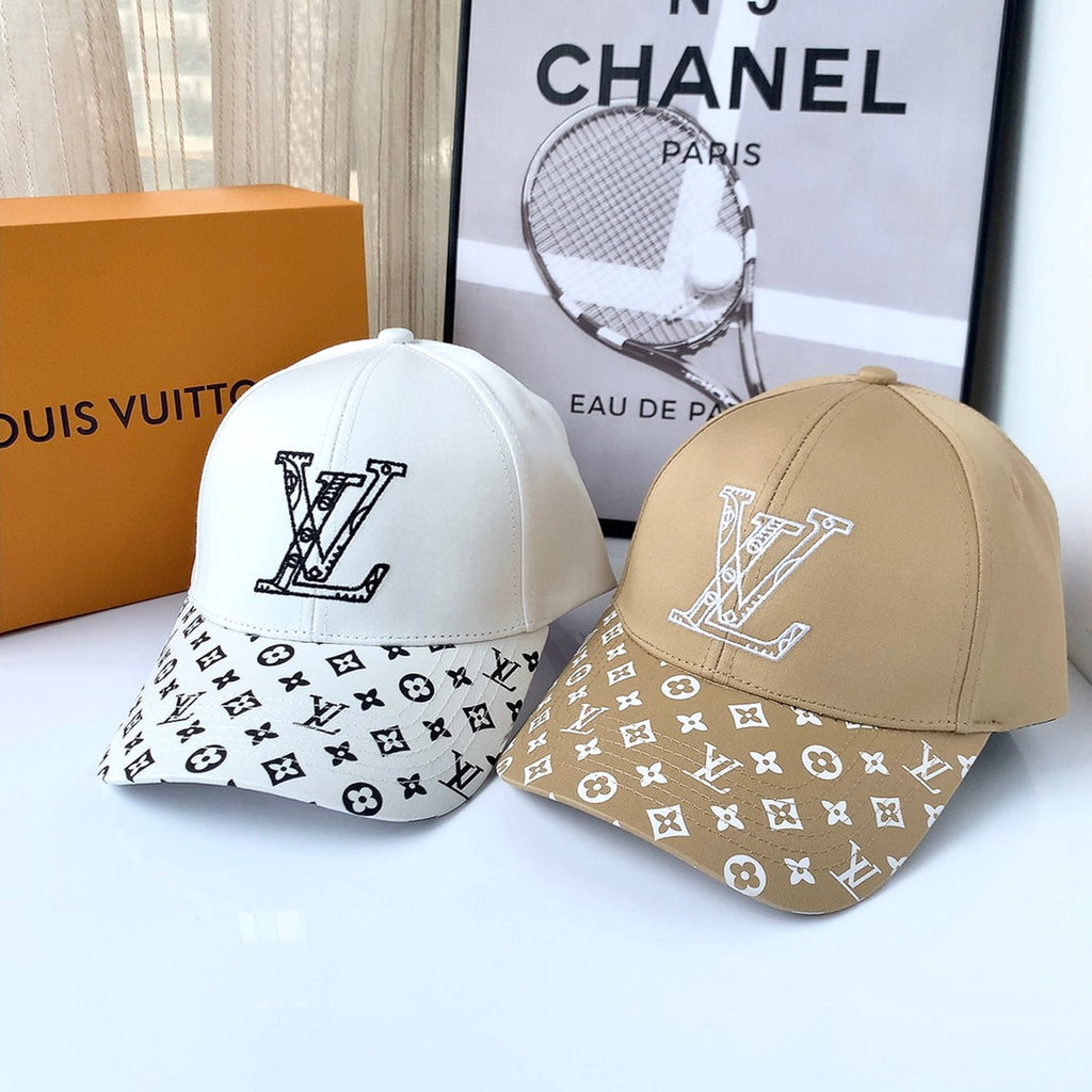 Louis Vuitton Monogram Embroidered Baseball Cap