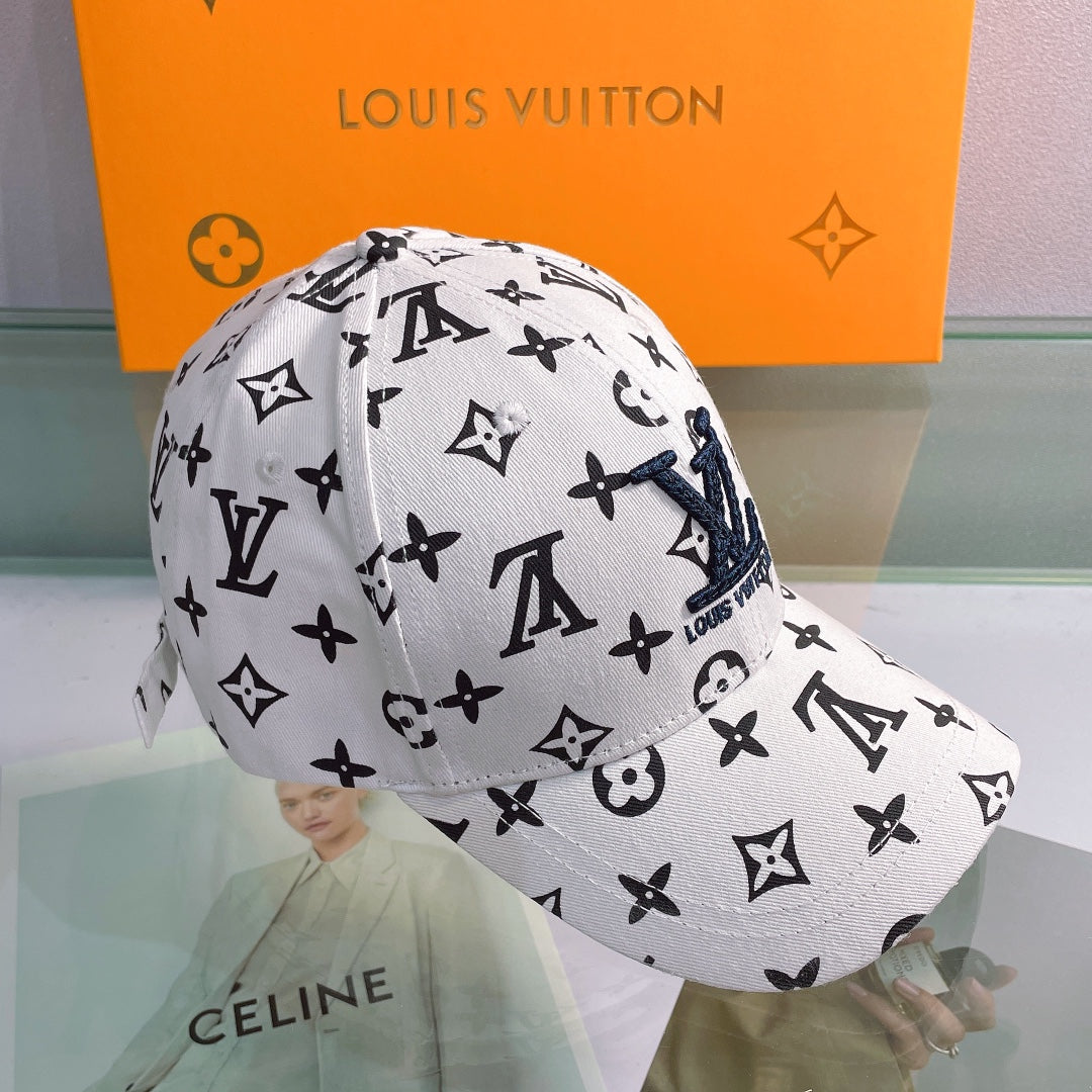 Louis Vuitton Embroidered Monogram Baseball Cap
