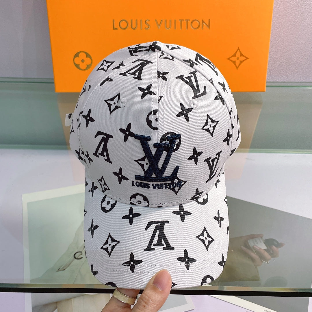 Louis Vuitton Embroidered Monogram Baseball Cap