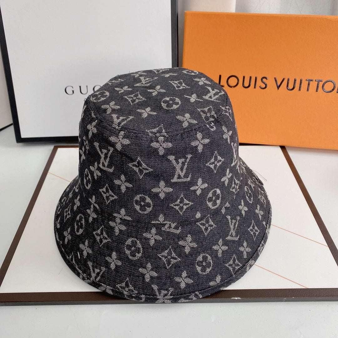 Louis Vuitton Monogram Denim Bucket Hat