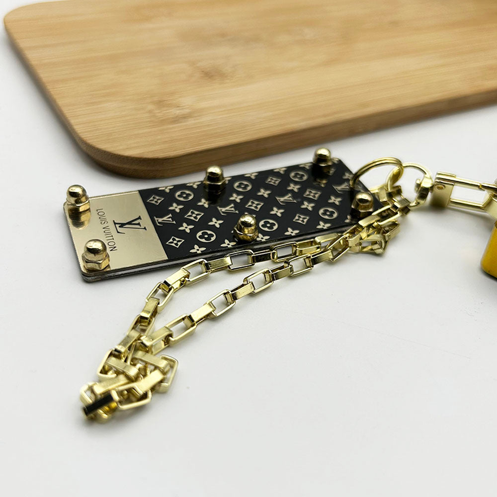 Louis Vuitton Trunk Chain Samsung Galaxy S26 Case – Luxury Designer Cover