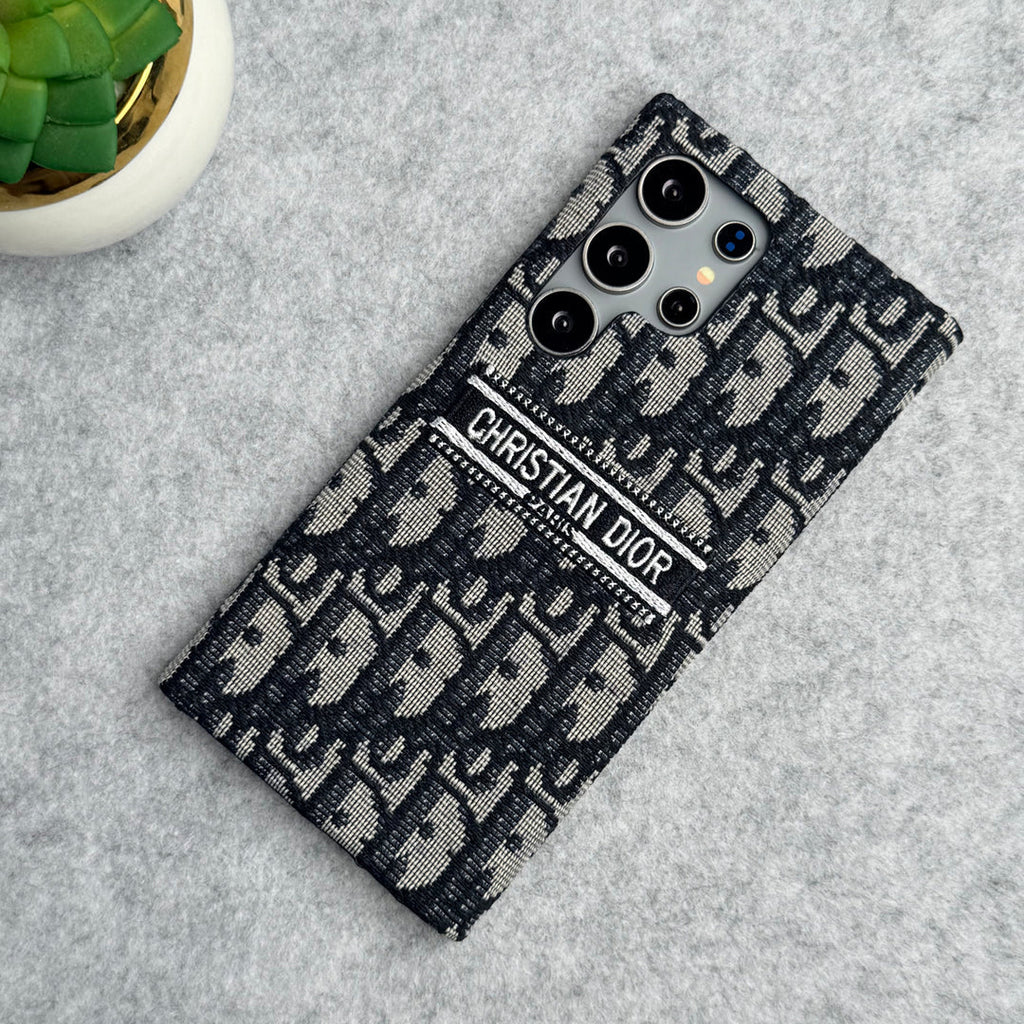 Luxury Dior CD Samsung Galaxy S26 Ultra Case – Designer Oblique Cover