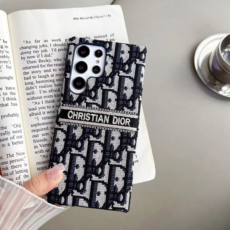 Luxury Dior Lady Samsung Galaxy S26 Ultra Case – CD Designer Cover