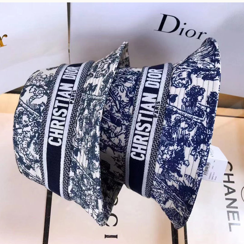 Christian Dior Toile de Jouy Bucket Hat | Luxury Designer Hat