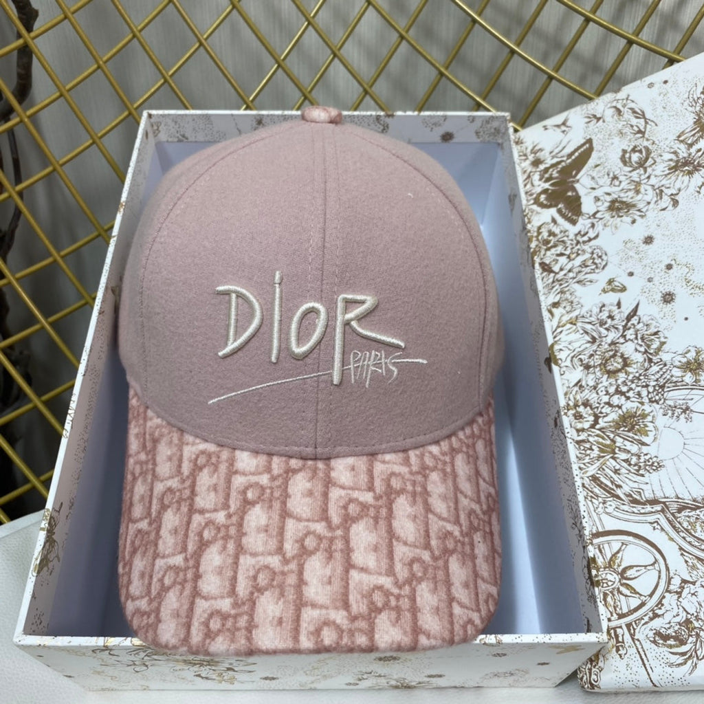 Dior Oblique Wool Baseball Cap | Luxury Designer Hat