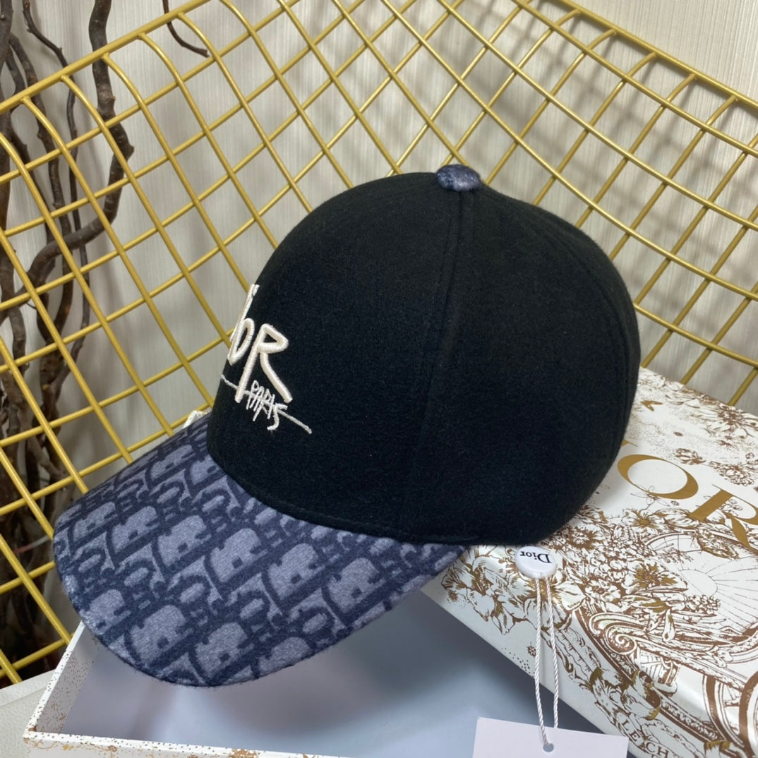 Dior Oblique Wool Baseball Cap | Luxury Designer Hat
