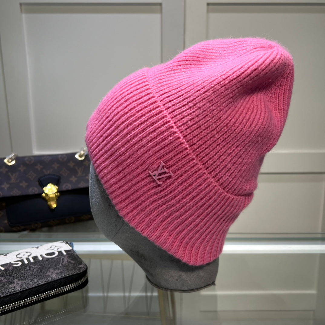 Louis Vuitton Embroidered Wool Beanie | Luxury Designer Winter Hat
