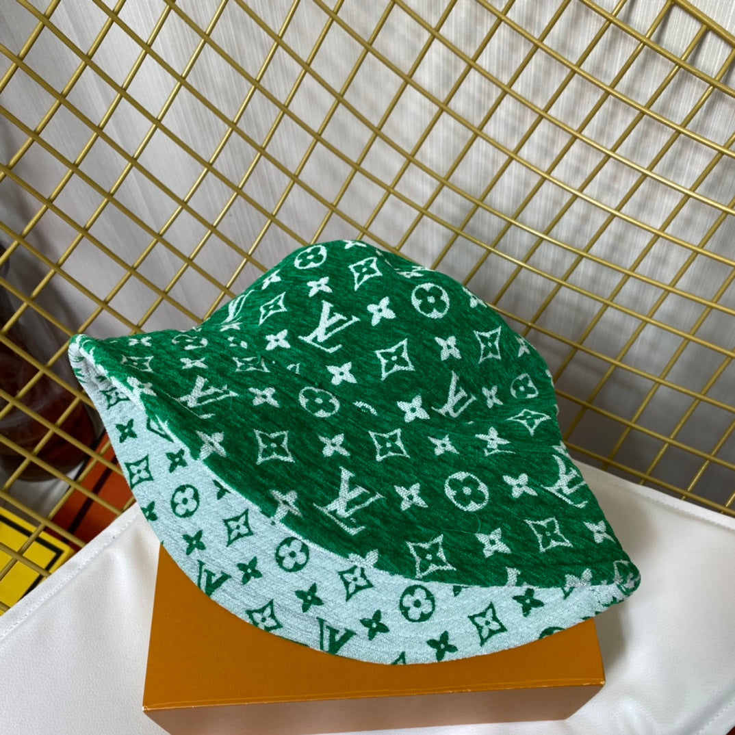 Luxury Louis Vuitton Monogram Bucket Hat for Men & Women