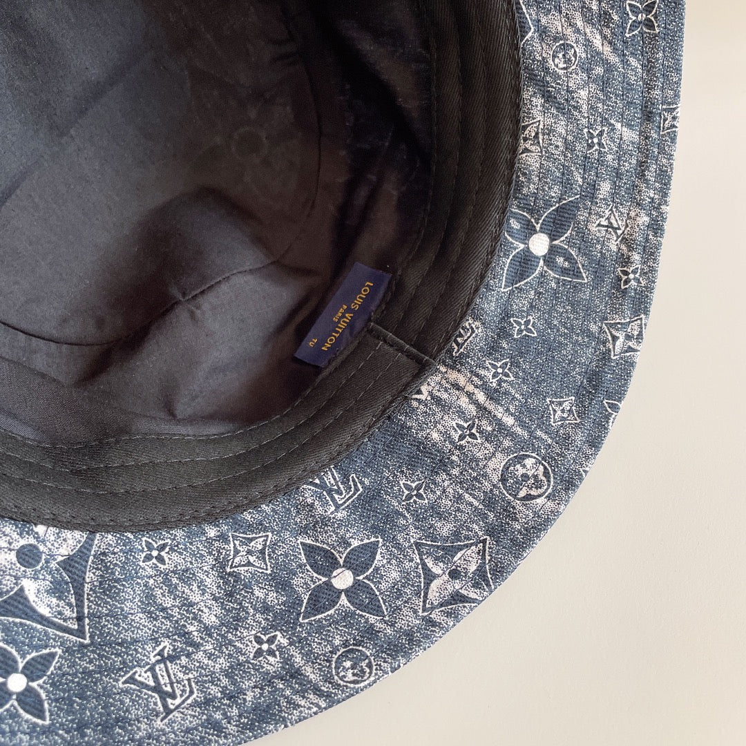Louis Vuitton Monogram Embroidered Bucket Hat