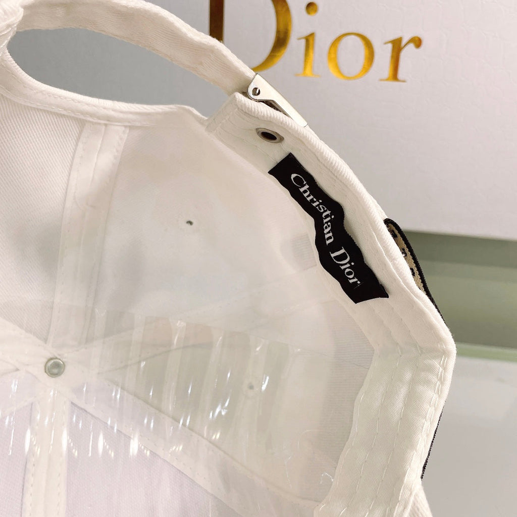 Christian Dior Oblique Web Baseball Cap