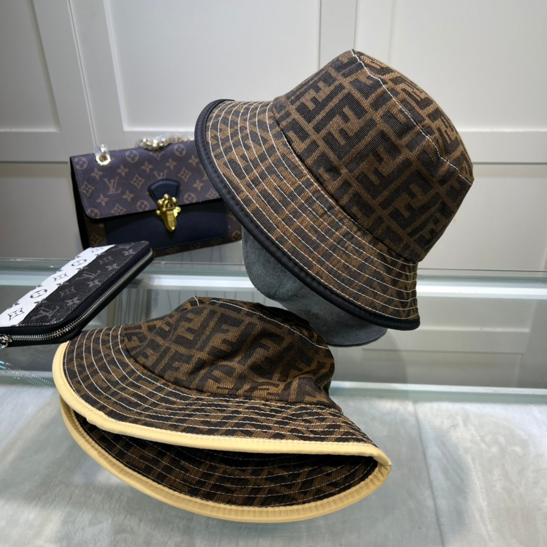 Fendi FF Monogram Bucket Hat