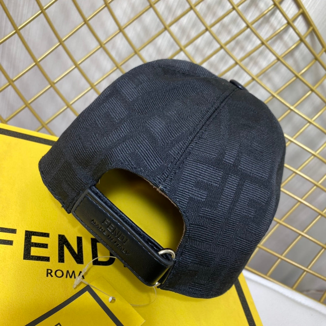 Fendi Classic Embroidered Letter Baseball Cap