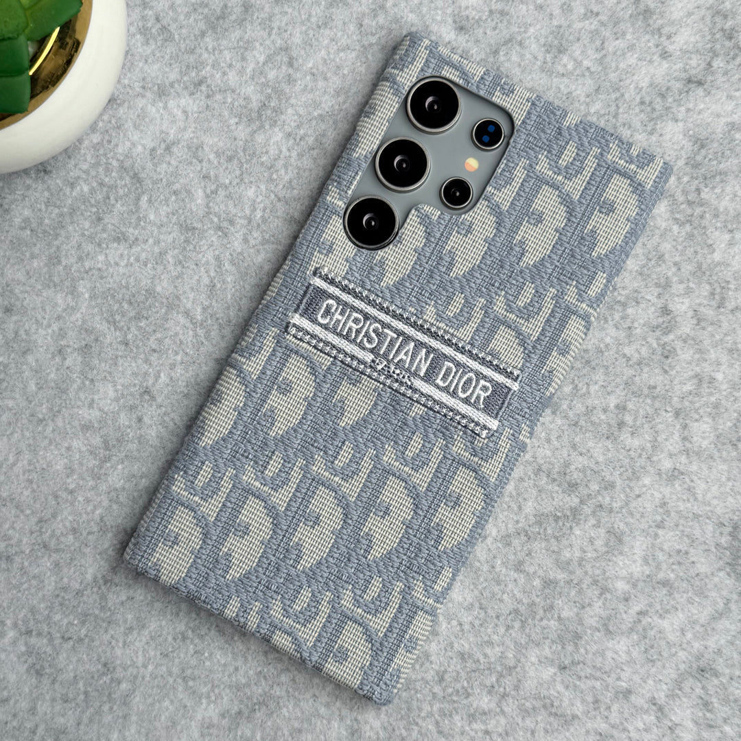 Luxury Dior CD Samsung Galaxy S26 Ultra Case – Designer Oblique Cover