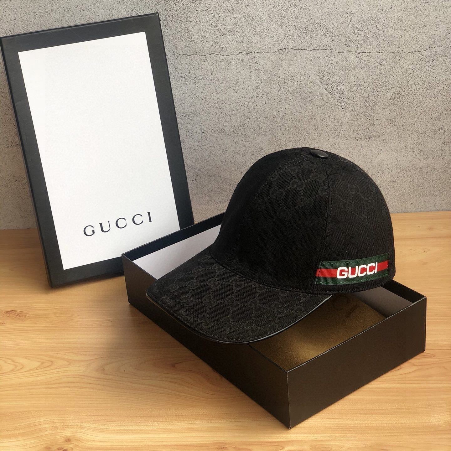 Gucci GG Monogram Web Baseball Cap | Luxury Designer Hat