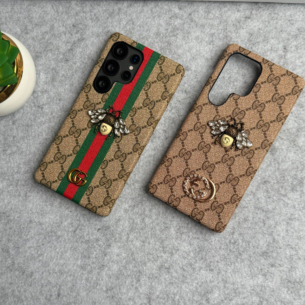 Luxury Gucci GG Bee Samsung Galaxy S26 Ultra Case – Designer Cover