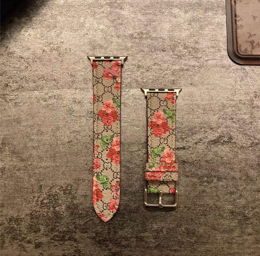 Gucci GG Blooms Apple Watch Band – Floral Luxury Strap