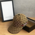Gucci GG Monogram Web Baseball Cap | Luxury Designer Hat