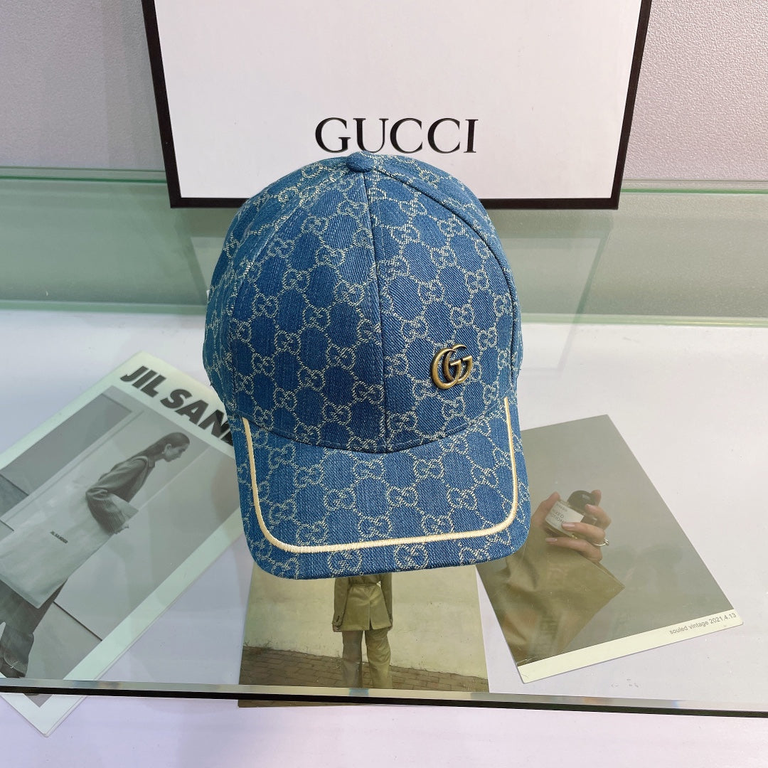 Gucci GG Canvas Baseball Cap | Luxury Designer Adjustable Hat