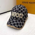 Gucci GG Jacquard Embroidered Baseball Cap