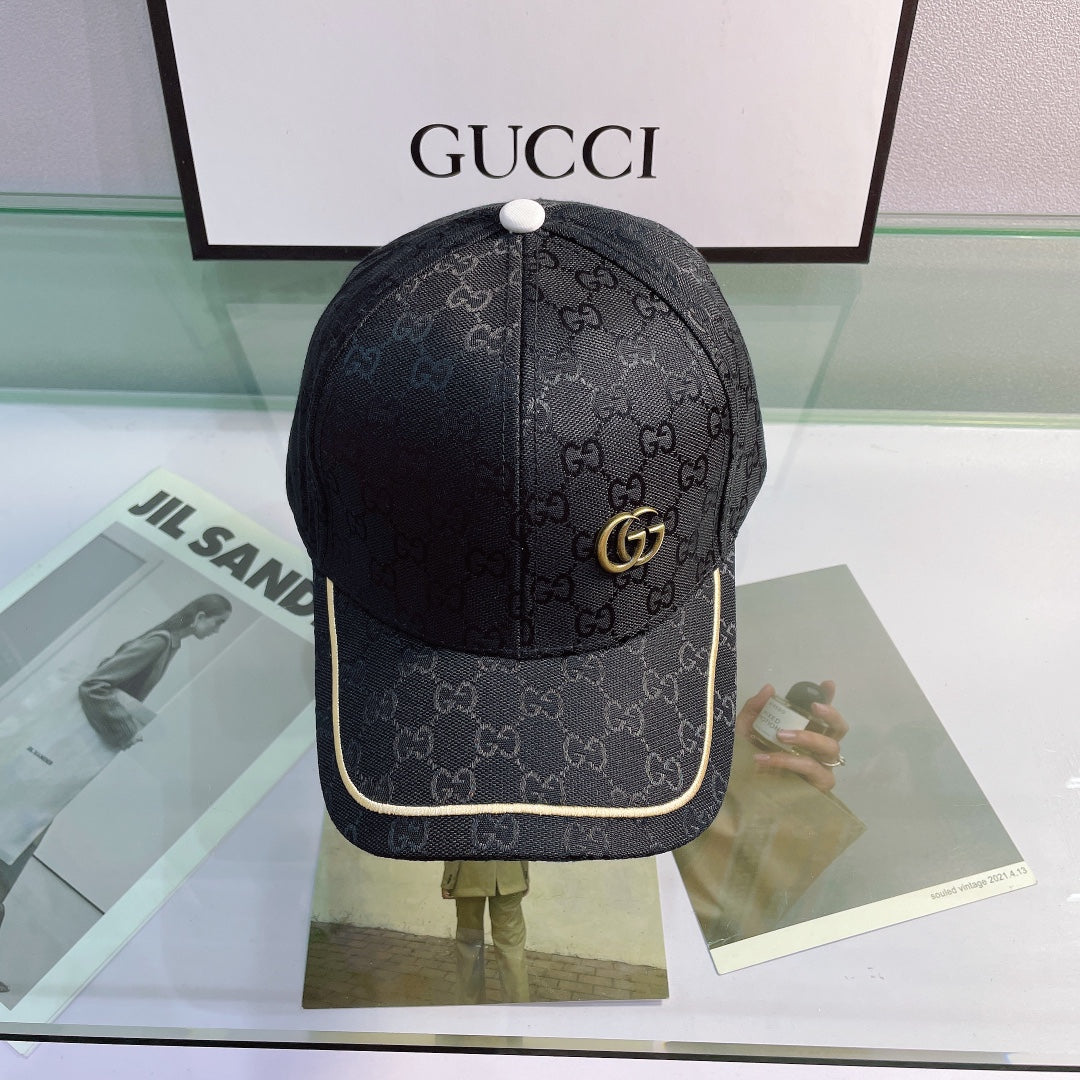 Gucci GG Canvas Baseball Cap | Luxury Designer Adjustable Hat