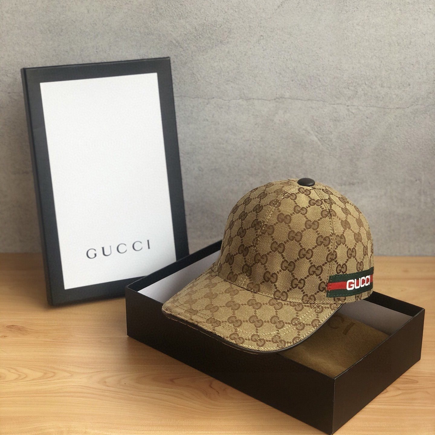Gucci GG Monogram Web Baseball Cap | Luxury Designer Hat