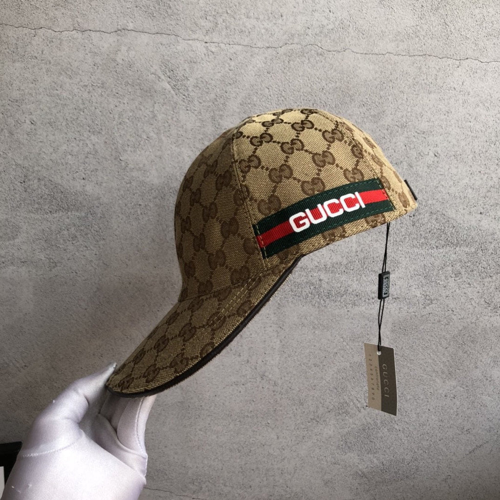 Gucci GG Monogram Web Baseball Cap | Luxury Designer Hat
