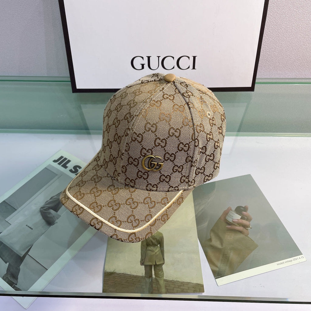 Gucci GG Canvas Baseball Cap | Luxury Designer Adjustable Hat