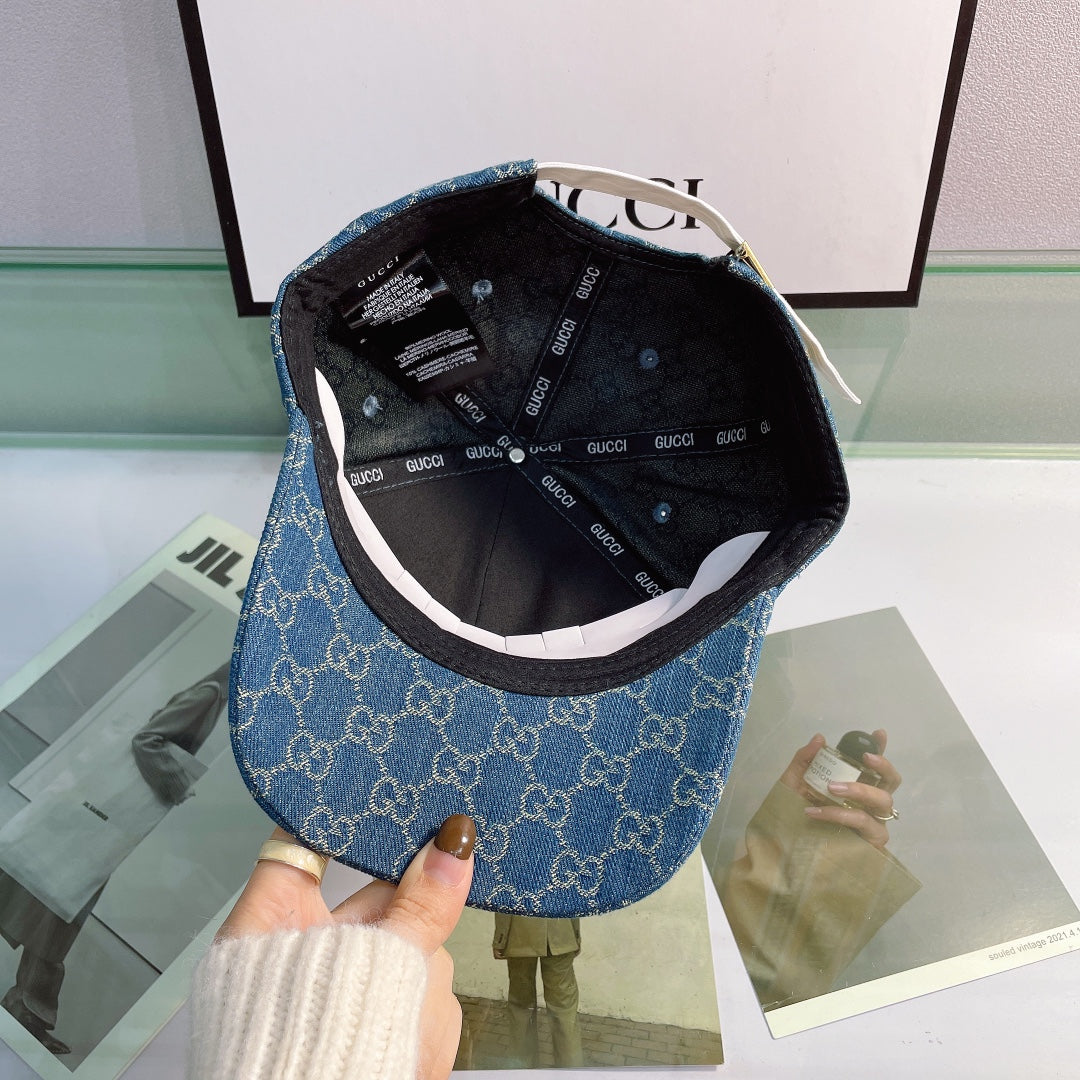 Gucci GG Canvas Baseball Cap | Luxury Designer Adjustable Hat