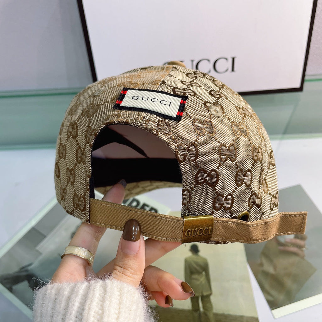 Gucci GG Canvas Baseball Cap | Luxury Designer Adjustable Hat