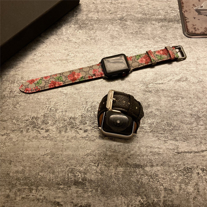Gucci GG Blooms Apple Watch Band – Floral Luxury Strap