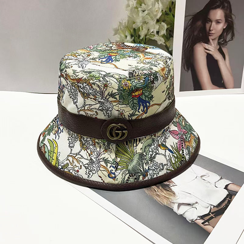 Gucci Bucket Hat Jungle Print