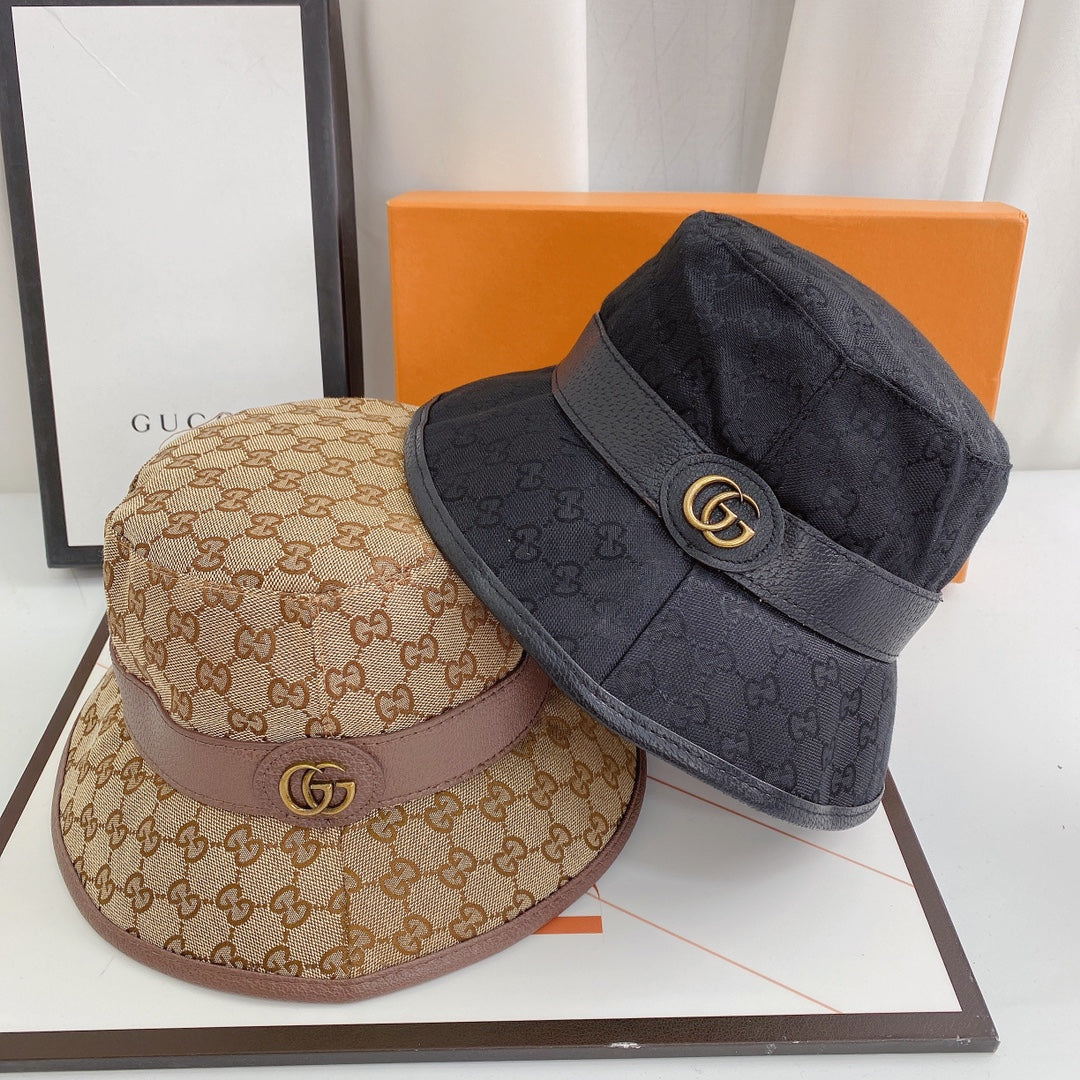 Gucci Bucket Hat GG Belt Buckle