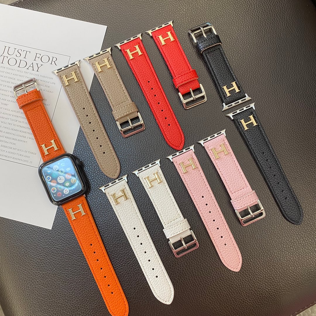 Luxury Hermès Apple Watch Band – Hermes Leather Strap for Apple Watch Ultra