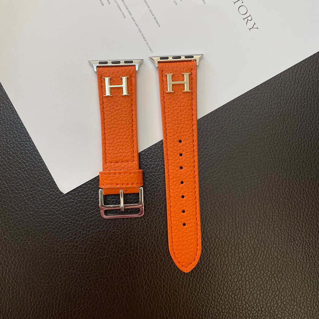 Luxury Hermès Apple Watch Band – Hermes Leather Strap for Apple Watch Ultra
