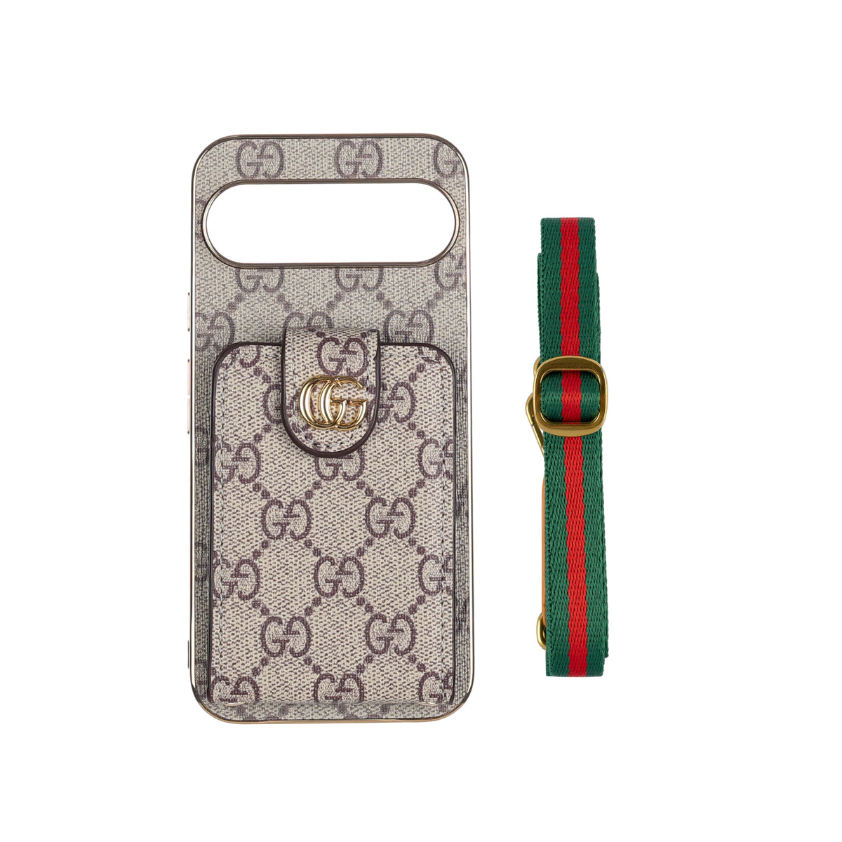 Leather Gucci Google Pixel 10 Pro XL Case – Luxury Designer Cover