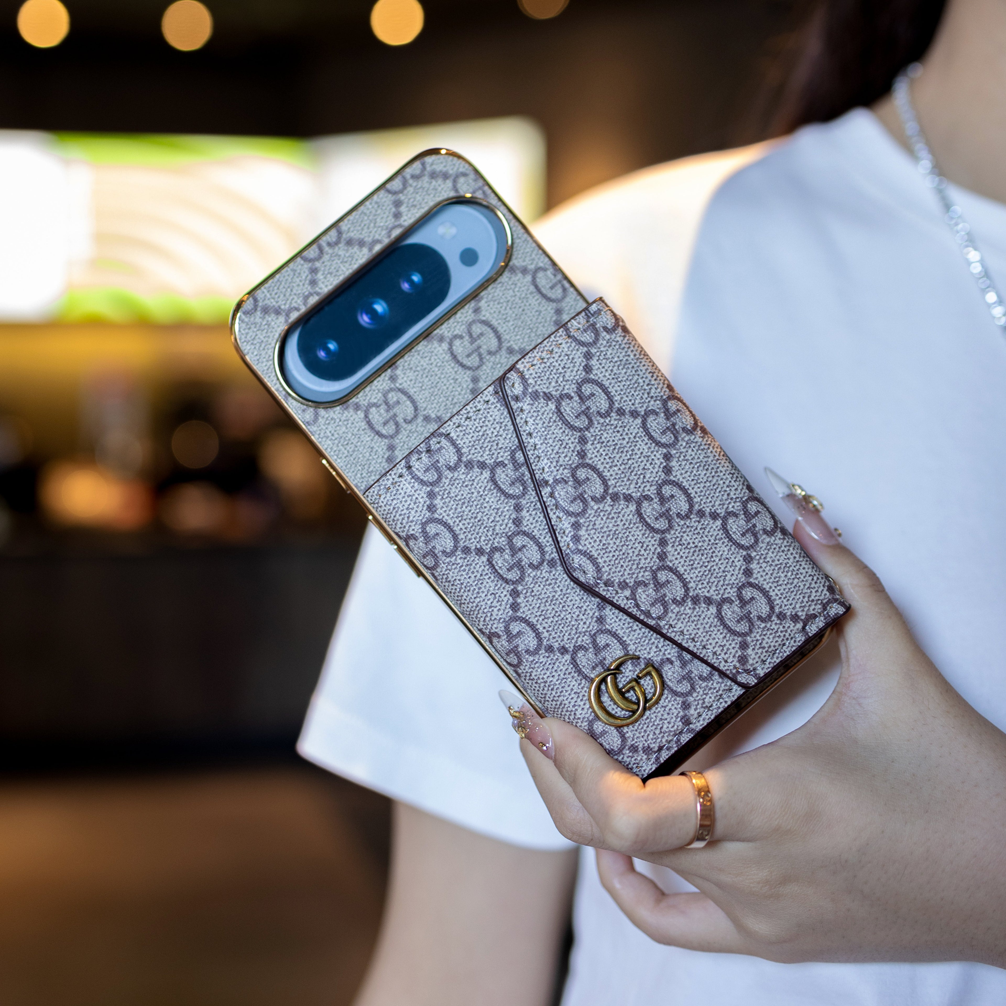 Louis Vuitton Style Google Pixel 10 Pro Case – Luxury LV Google Pixel Cover